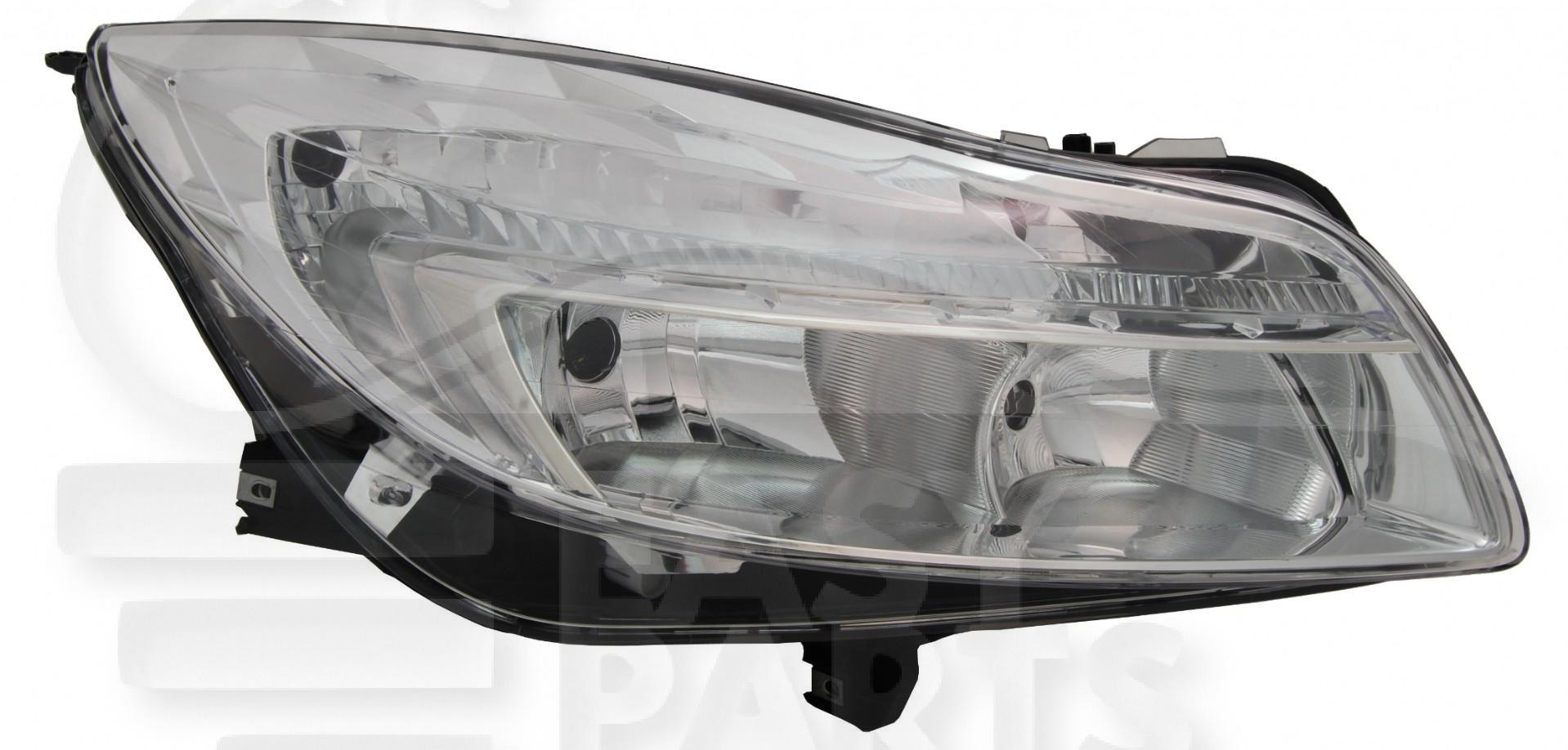 OPT D H1+H7 ELECT A/MOTEUR Pour OPEL INSIGNIA - OP090 01/09→12/13