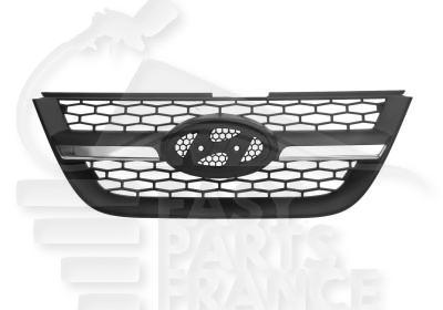 GRILLE DE CALANDRE CHROMEE Pour HYUNDAI ATOS PRIME - HY022 12/03→12/06