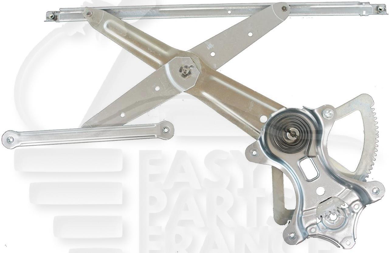 MECANISME DE LEVE VITRE AVG ELECT MOD 4 PTES Pour TOYOTA LANDCRUISER KZ J9 - TY151 01/97→