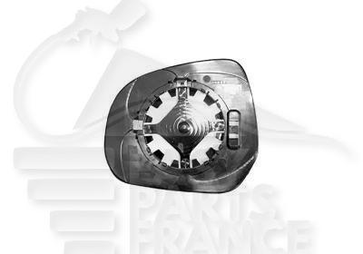 GLACE DE RETRO G CHAUF CONVEX Pour OPEL AGILA - OP012 04/08→02/15