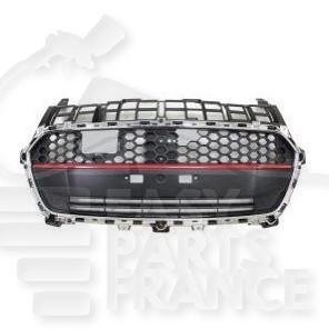 GRILLE DE CALANDRE CHROMME/NOIRE A/MOULURE ROUGE Pour SUZUKI SWIFT SPORT - SZ127 09/17→