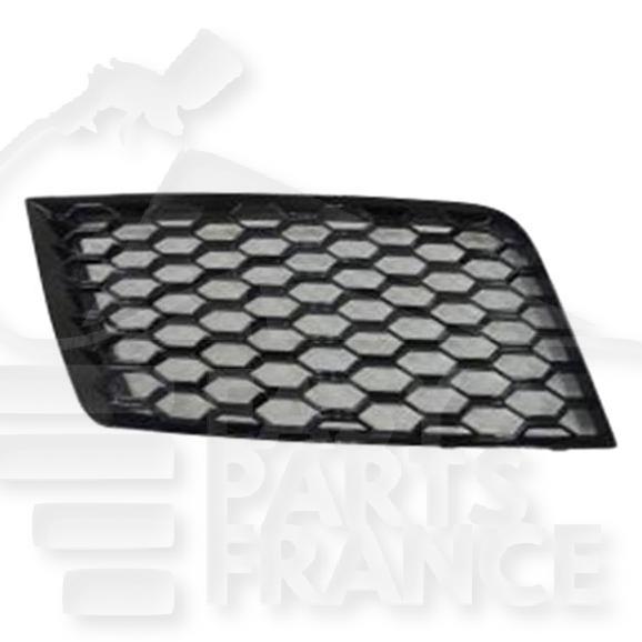 GRILLE DE PC AVD NOIRE Pour AUDI A3 - RS3 - AD055 07/16→