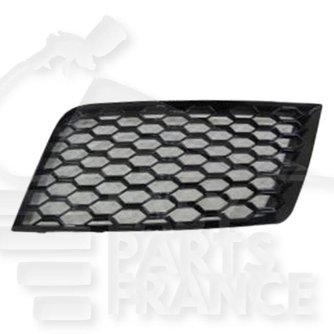 GRILLE DE PC AVG NOIRE Pour AUDI A3 - RS3 - AD055 01/16→