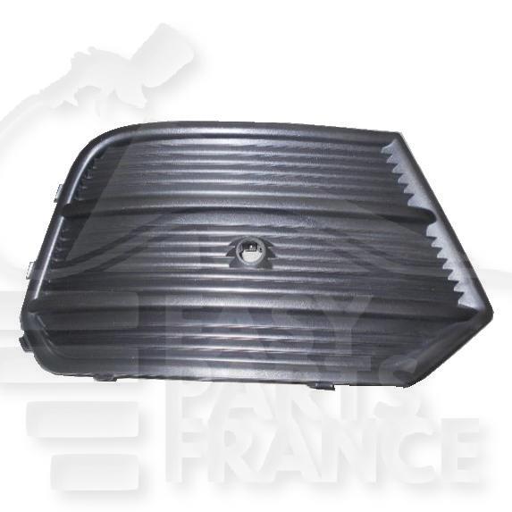 GRILLE DE PC AVD NOIRE A/PACKONTROL Pour AUDI Q3 (8U) - AD121 07/14→09/16