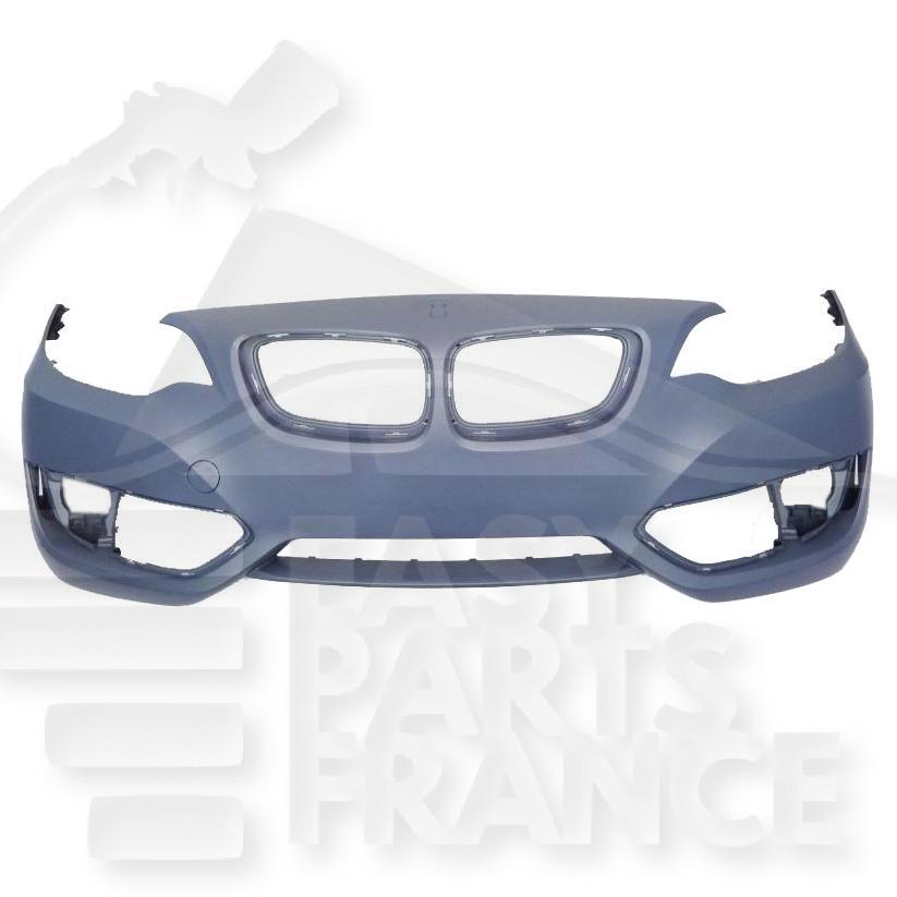 PC AV A PEINDRE S/LAVE PHARE - S/PACKONTROL - S/PARK ASSIST S/CAMERA Pour BMW S2 F22/F23 - BM240 07/13→