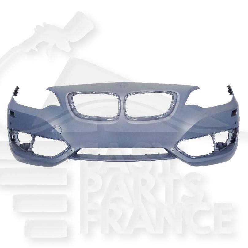 PC AV A PEINDRE A/LAVE PHARE - A/PACKONTROL - S/PARK ASSIST A/CAMERA Pour BMW S2 F22/F23 - BM240 07/13→