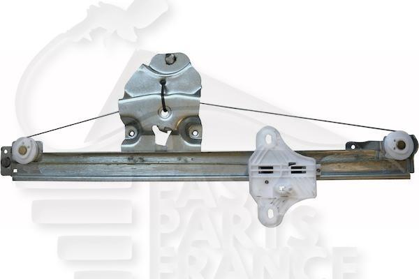 MECANISME DE LEVE VITRE ELECT AVG - 5 PTES Pour RENAULT CLIO - RN032 09/12→08/16