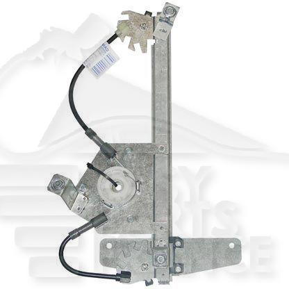 MECANISME DE LEVE VITRE ARG ELECT MOD 5 PTES Pour CITROEN C4 - CT078 09/04→09/08