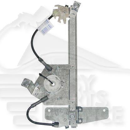 MECANISME DE LEVE VITRE ARG ELECT MOD 5 PTES Pour CITROEN C4 - CT079 10/08→10/10