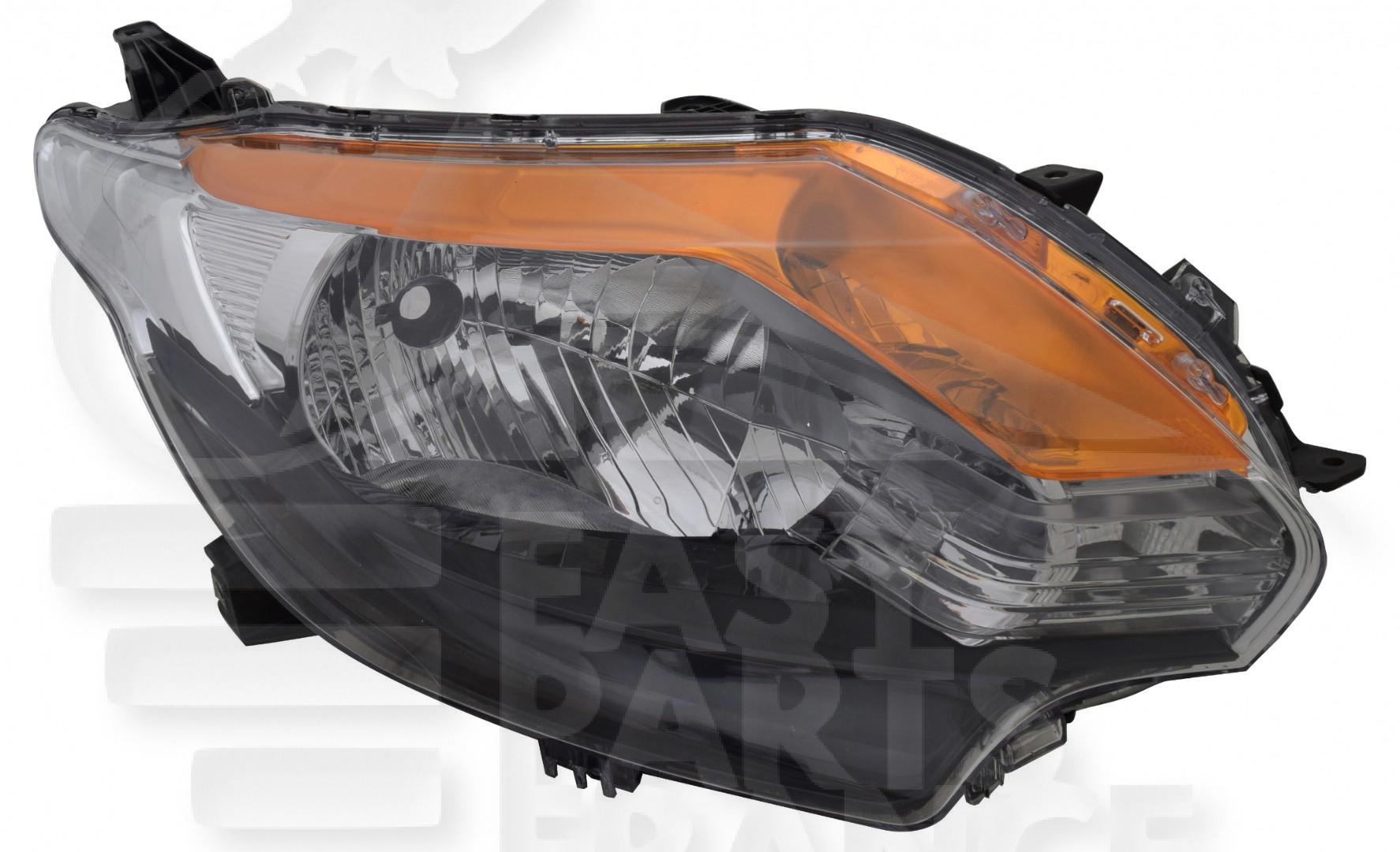 OPT D H4 ELECT S/MOTEUR F/NOIR Pour MITSUBISHI L200 - MT088 01/15→03/19