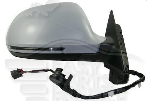 RETRO D ELECT CHAUF A PEINDRE A/FEU 8 PINS →05/10 Pour AUDI A3 -3 PTES - AD046 07/08→08/12