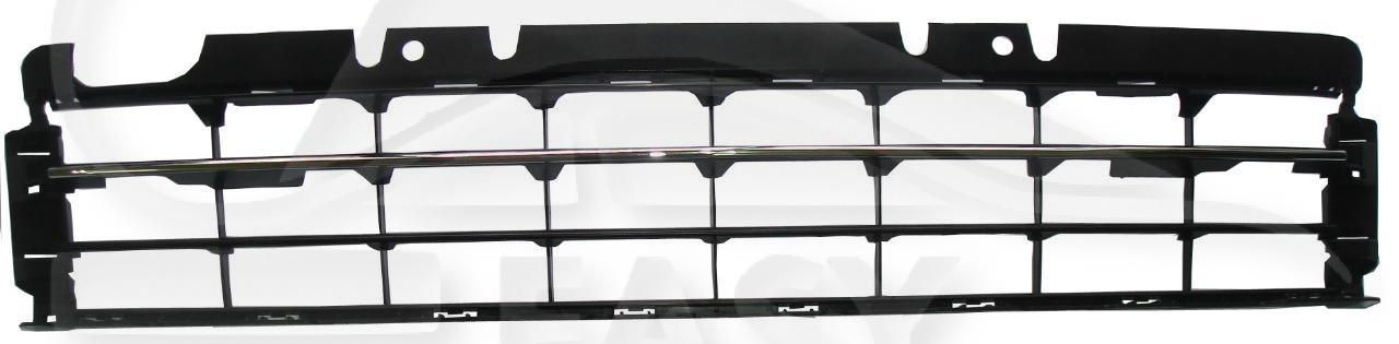 GRILLE CENTRALE DE PC AV NOIRE Pour VOLKSWAGEN NEW BEETLE - VO102 01/12→03/16