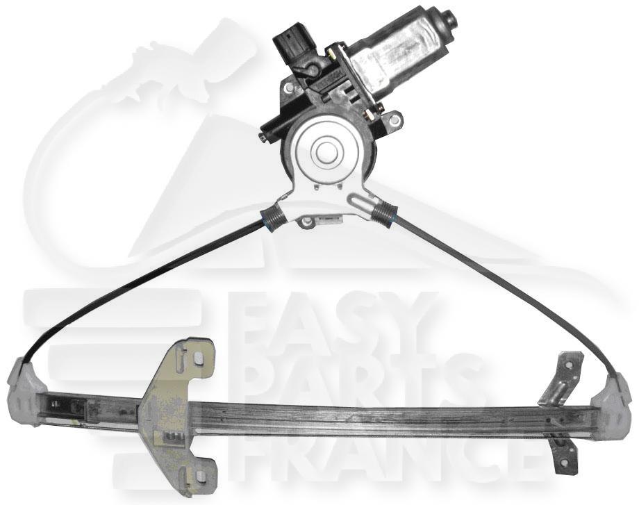 LEVE VITRE ARD ELECT Pour HONDA ACCORD 4 PTES - HD015 02/03→12/05