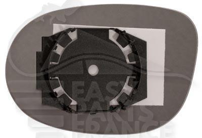 GLACE DE RETRO D CONVEX +/- CHAUF Pour LANCIA YPSILON - LA095 09/15→