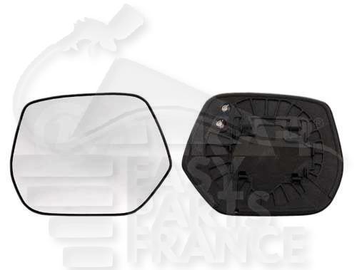 GLACE DE RETRO D CHAUF CONVEX Pour HONDA CR-V - HD084 01/07→02/10