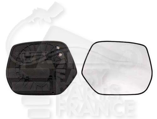 GLACE DE RETRO G CHAUF CONVEX Pour HONDA CR-V - HD084 01/07→02/10