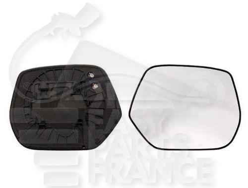 GLACE DE RETRO G CHAUF CONVEX Pour HONDA CR-V - HD084 01/07→12/09