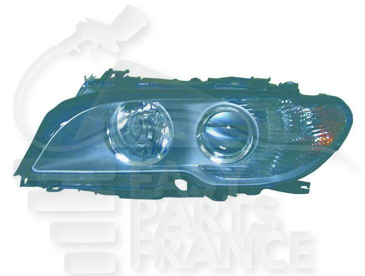 OPT G H7+H7 ELECT S/MOTEUR F/CHROME FEU OR Pour BMW S3 E46 3 PTES / COUPE - BM043 02/03→