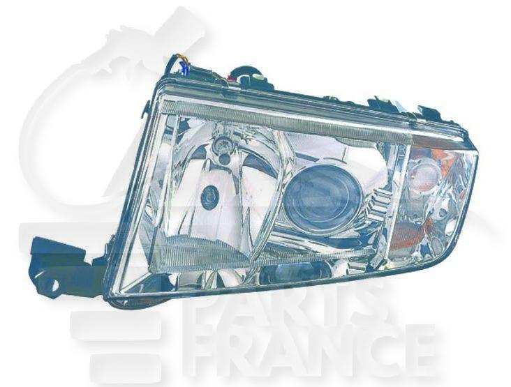 OPT G XENON+H3 ELECT S/MOTEUR F/CHROME Pour SKODA FABIA - SK021 07/04→09/07