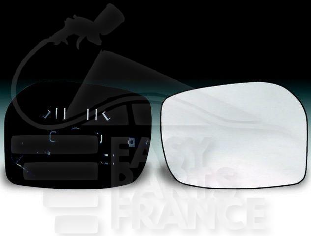 GLACE DE RETRO G CONVEX Pour TOYOTA YARIS - TY233 02/09→07/11