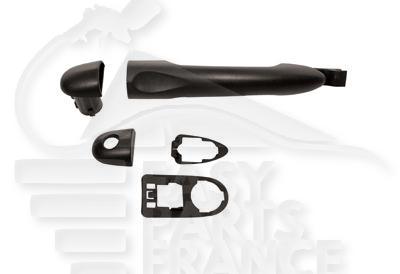 POIGNEE DE PTE EXT AVD/ARD NOIRE Pour RENAULT CAPTUR - RN201 05/17→11/19