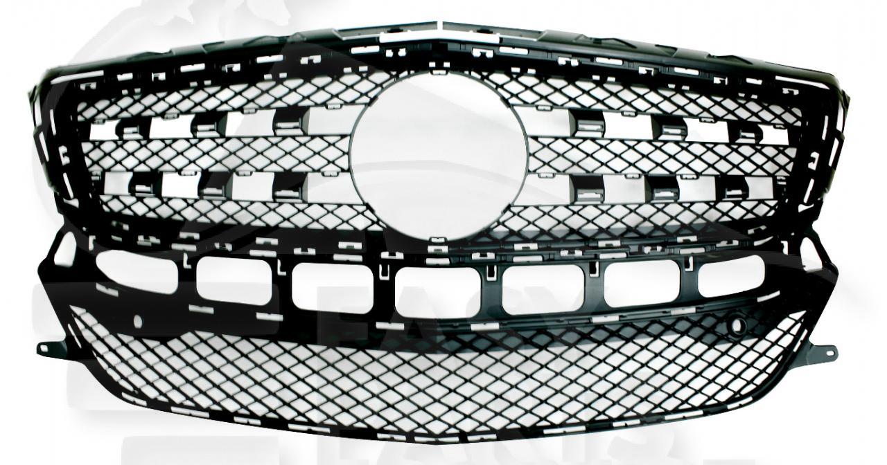 GRILLE DE CALANDRE A PEINDRE A/TROU CAPTEUR MOD. EXECUTIVE/ELEGANCE Pour MERCEDES CLASSE CLS - C218 - ME202 02/11→12/14