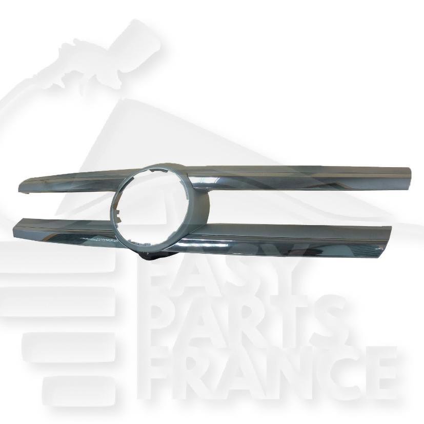 MOULURE DE GRILLE DE CALANDRE PEINTE GRISE A/EMPL CAMERA Pour MERCEDES CLASSE GL - X166 - ME340 07/12→12/15