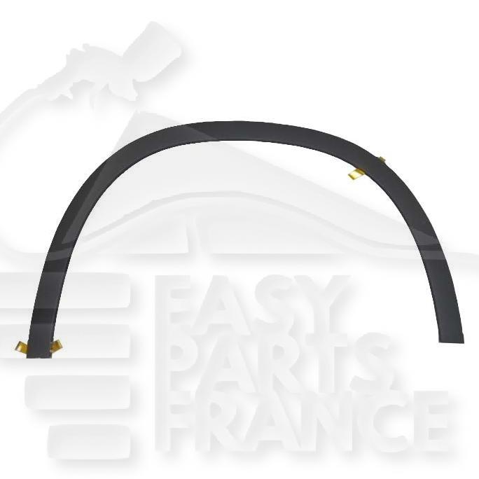 ELARGISSEUR AILE AVD NOIR Pour MERCEDES CLASSE GLA - X156 - ME350 12/13→12/16