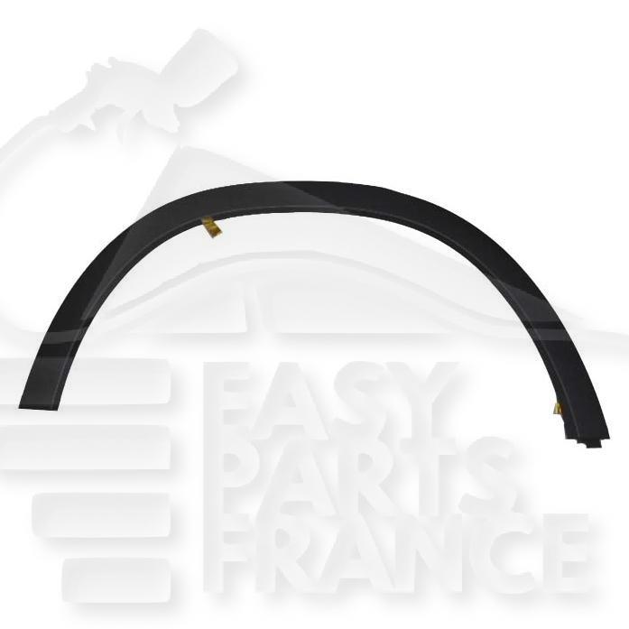 ELARGISSEUR AILE ARD NOIR Pour MERCEDES CLASSE GLA - X156 - ME350 12/13→12/16