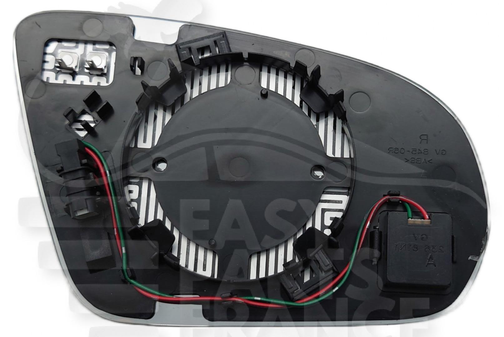 GLACE DE RETRO G CHAUF A/AIDE A LA CONDUITE Pour MERCEDES CLASSE GLC - X253 - ME360 06/15→01/20