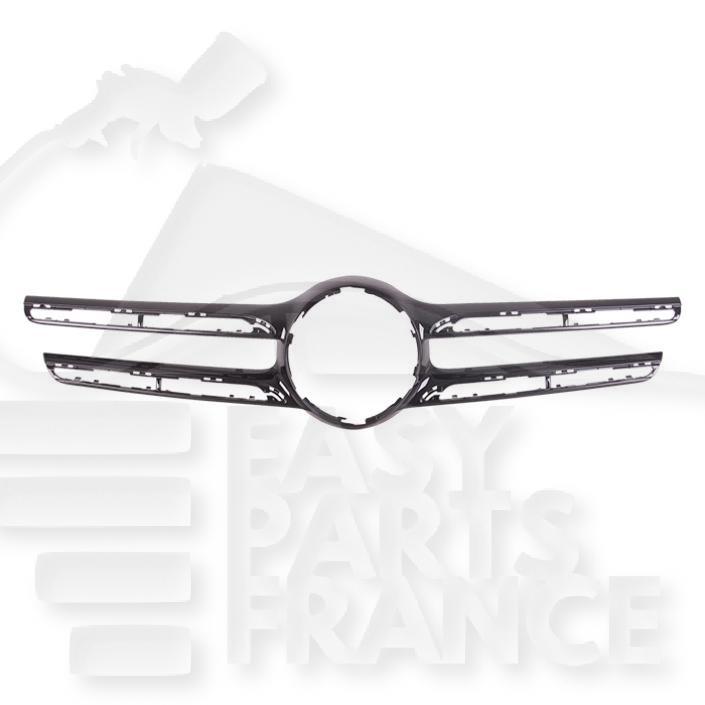 MOULURE DE GRILLE DE CALANDRE NOIRE Pour MERCEDES CLASSE GLC - X253 - ME360 07/15→01/19