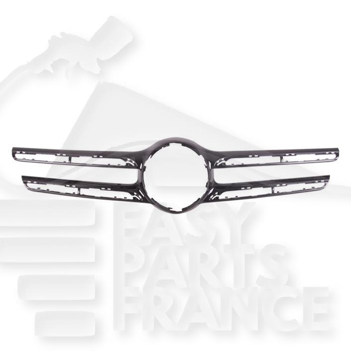 MOULURE DE GRILLE DE CALANDRE NOIRE Pour MERCEDES CLASSE GLC - X253 - ME360 06/15→01/20