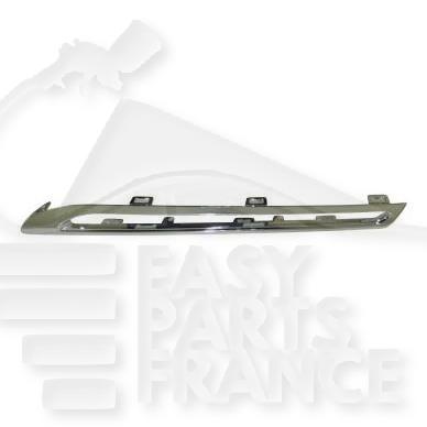 MOULURE INF AVG DE GRILLE DE CALANDRE CHROMEE Pour MERCEDES CLASSE GLC - X253 - ME360 06/15→01/20