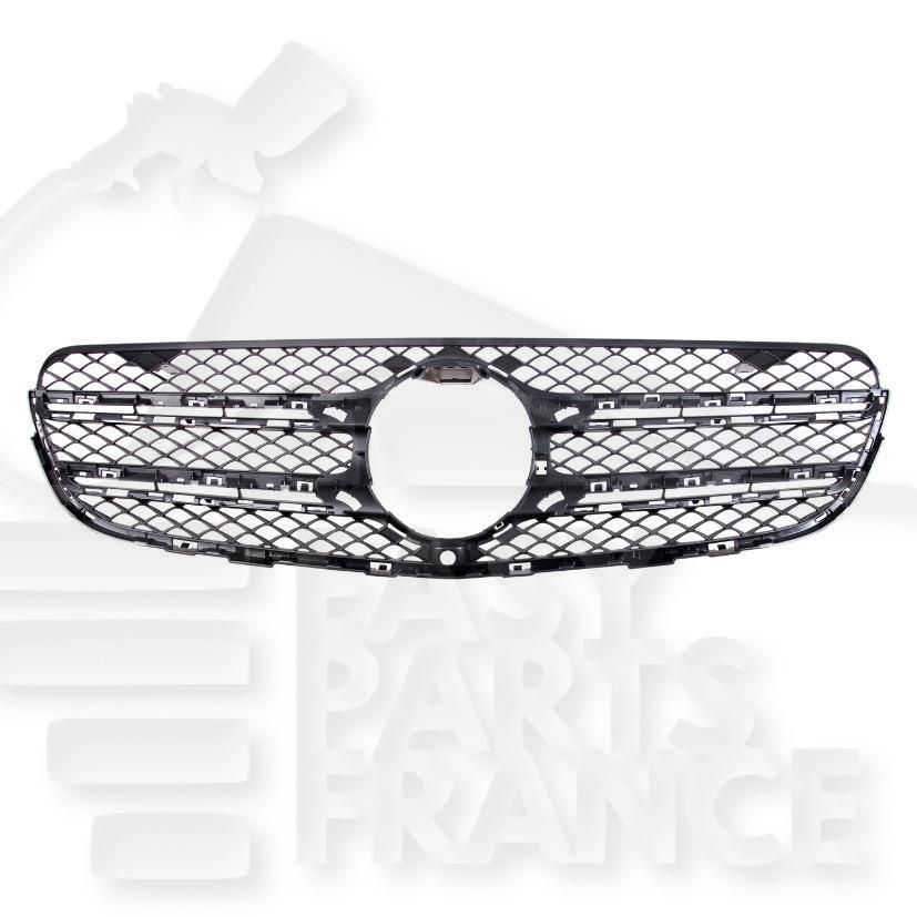 GRILLE DE CALANDRE NOIRE A/EMPL CAMERA Pour MERCEDES CLASSE GLC COUPE - C253 - ME361 10/16→01/20