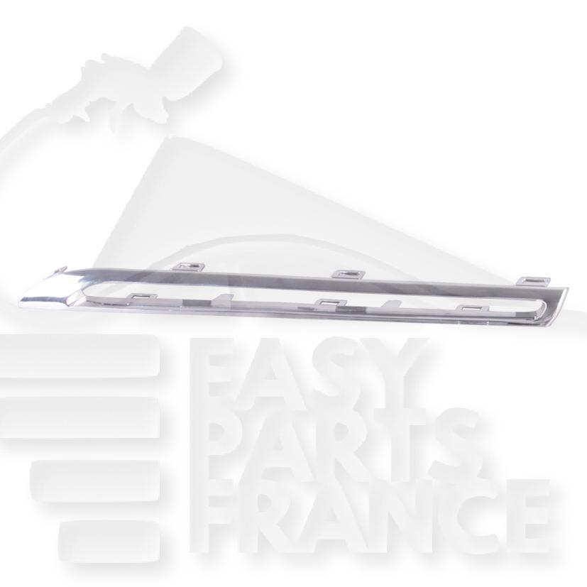 MOULURE SUP AVD DE GRILLE DE CALANDRE CHROMEE Pour MERCEDES CLASSE GLC COUPE - C253 - ME361 10/16→01/20