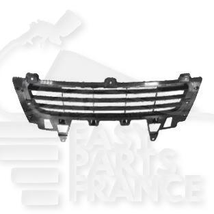 GRILLE DE PC AV CENTRALE NOIRE Pour PORSCHE CAYENNE (9PA) - PO061 01/07→12/10