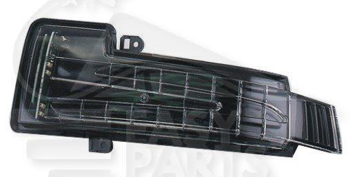 FEU DE RETRO G BLANC Pour MERCEDES CLASSE GL - X166 - ME340 09/12→10/15