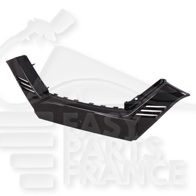 MOULURE DE PC AV CANTRALE PEINTE NOIRE Pour NISSAN QASHQAI - NS203 09/17→05/21