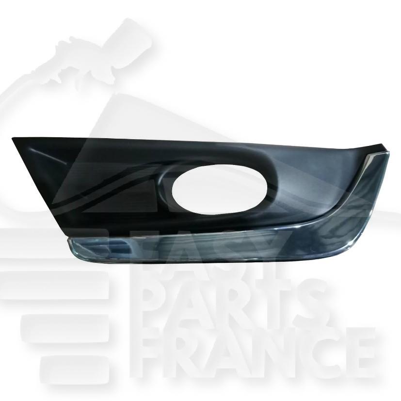 GRILLE DE PC AVG A/EMPL AB NOIRE & MOULURE CHROMEE Pour HONDA CRV - HD088 11/18→