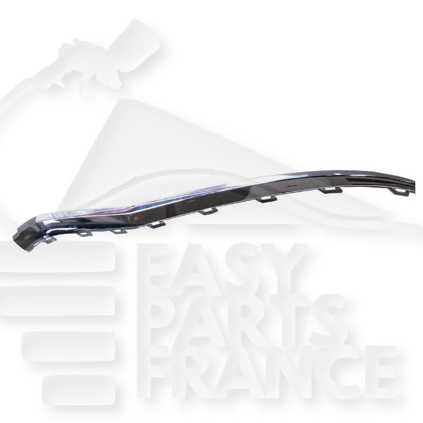 MOULURE DE PC AVD CHROMEE Pour VOLKSWAGEN T-ROC - VO250 10/17→03/22