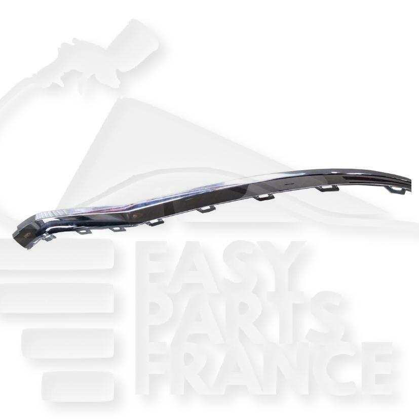 MOULURE DE PC AVD CHROMEE Pour VOLKSWAGEN T-ROC - VO250 11/17→02/22