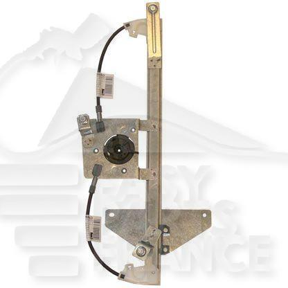 MECANISME DE LEVE VITRE ARG ELECT Pour CITROEN C3 PICASSO - CT063 03/09→11/12