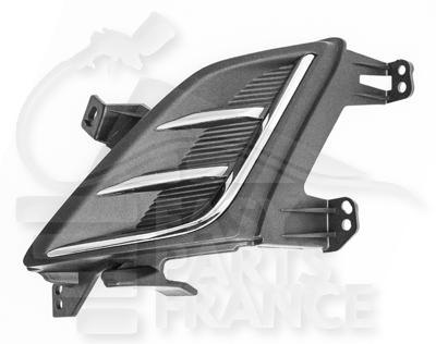 GRILLE DE PC AVG NOIRE A/CADRE CHROME Pour FORD FOCUS - FD063 07/18→03/22