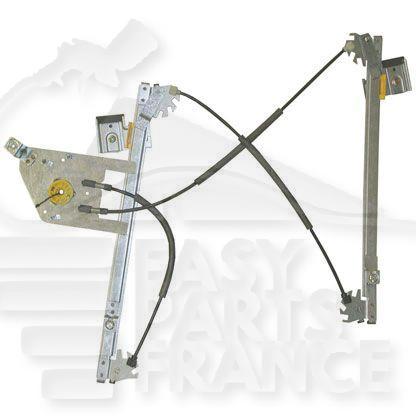 MECANISME DE LEVE VITRE AVG ELECT mod 4 PTES Pour SAAB 9-3 - SA012 02/08→