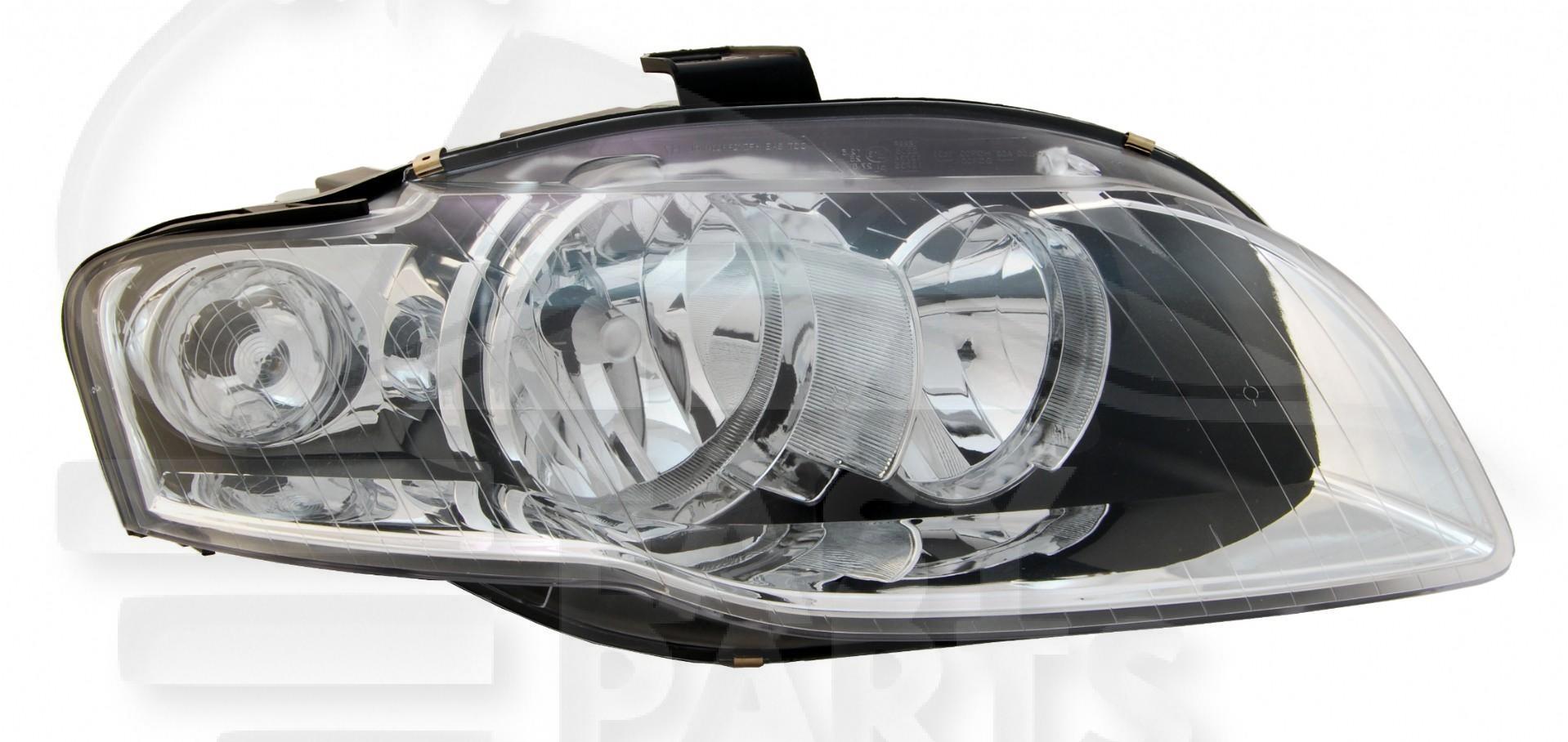 OPT D H7+H7 ELECT A/MOTEUR FEU BL VERSION S-LINE Pour AUDI A4 (B7)- AD063 10/04→11/07