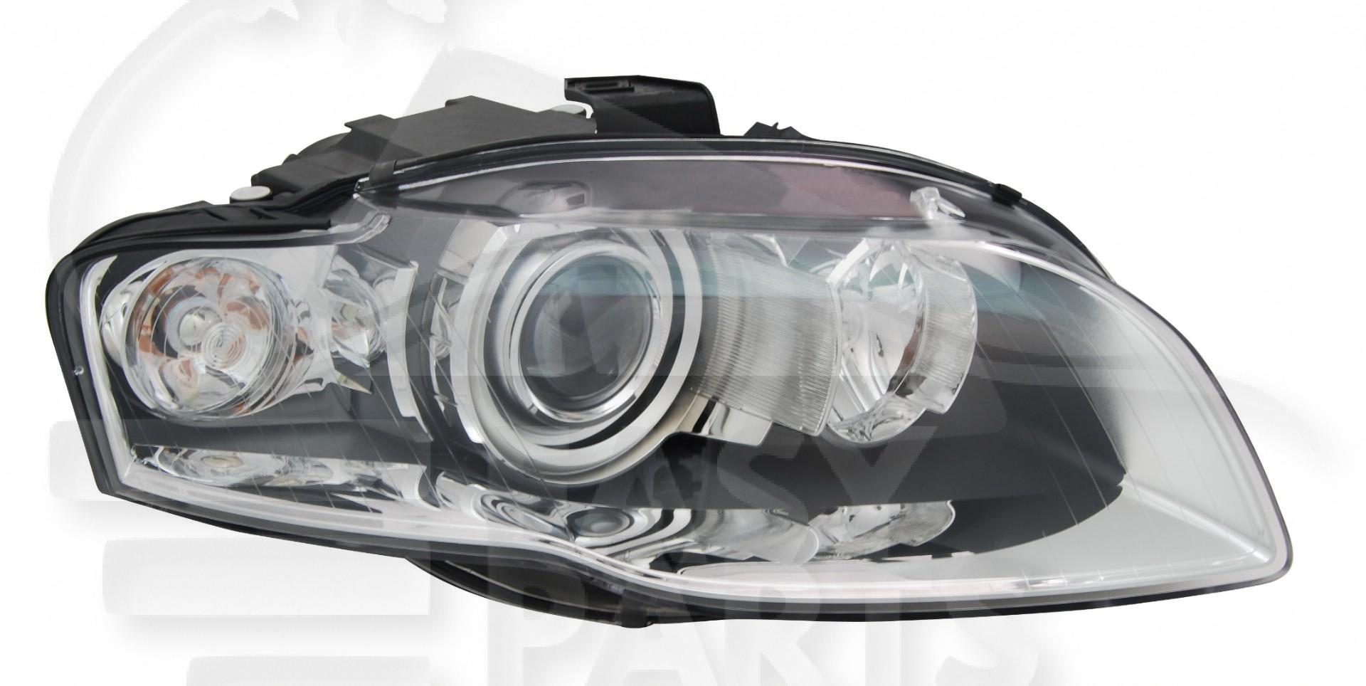 OPT D D1S ELECT A/MOTEUR FEU BL VERSION S-LINE S/BALLASTRE Pour AUDI A4 (B7)- AD063 10/04→11/07