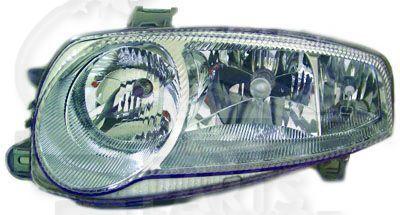 OPT D H7+H7+H1 ELECT A/MOTEUR F/CHROME Pour ALFA ROMEO 147 - AA030 10/00→12/04
