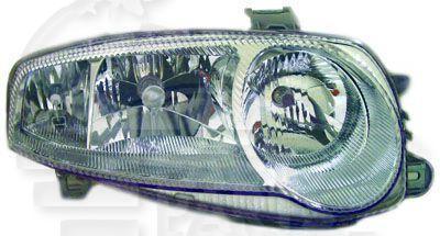 OPT G H7+H7+H1 ELECT A/MOTEUR F/CHROME Pour ALFA ROMEO 147 - AA030 10/00→12/04