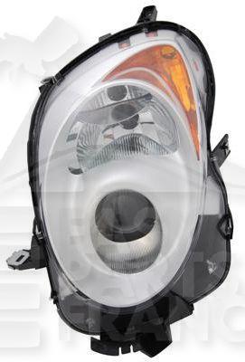 OPT G H7+H7 ELECT A/MOTEUR F/CHROME Pour ALFA ROMEO MITO - AA120 07/08→05/16