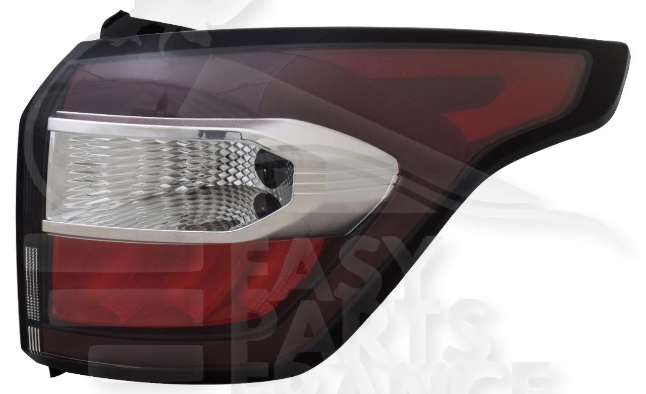 FEU ARD LED FOND NOIR Pour FORD KUGA - FD102 09/16→12/19